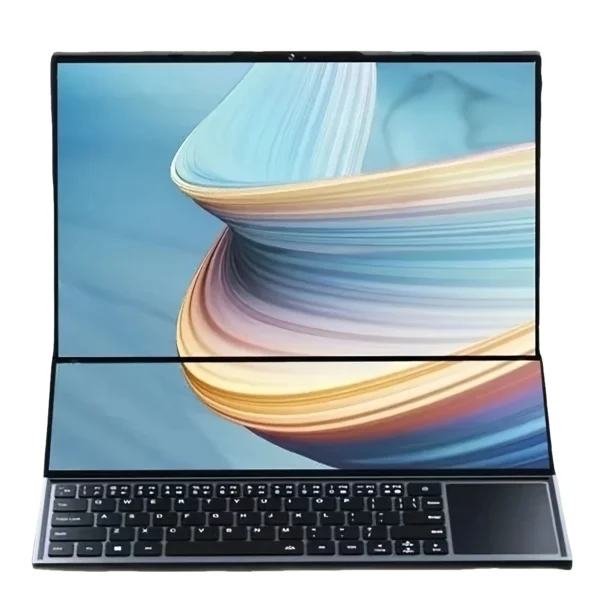 Dual-screen E-sports Laptop I7 9750H Combination of a 16-inch Screen and a 14-inch Touchscreen Windows 11 Pro gaming laptop