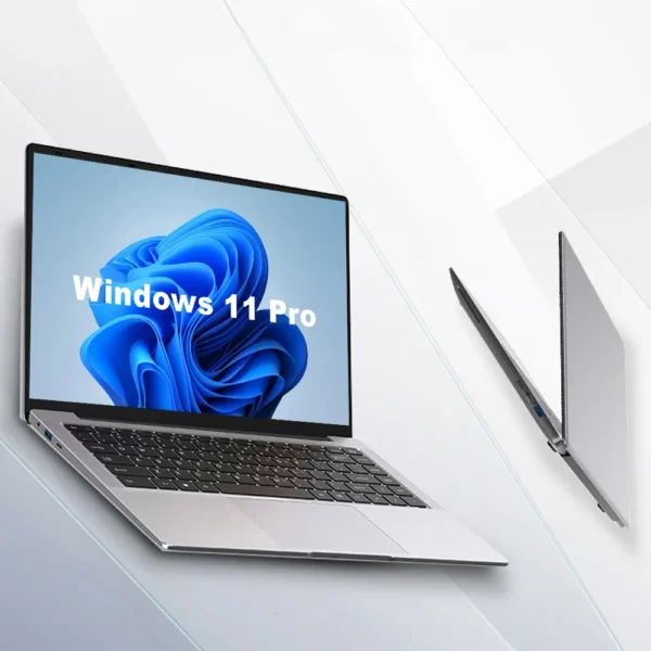 Kid 14.1-inch Intel Celeron N4000 Laptop with 128GB/256GB/512GB/1TB SSD Windows 11 Pro Dual Core Portable Notebook for Students