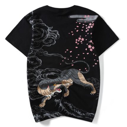 Fearless Tiger Painted T-shirt